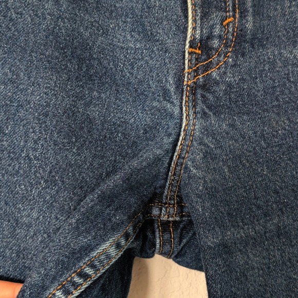 VTG Levi's 550 Red Tab Jeans Women's 12 MIS L Raw Hem Relaxed Tapered 90s USA - Picture 5 of 13